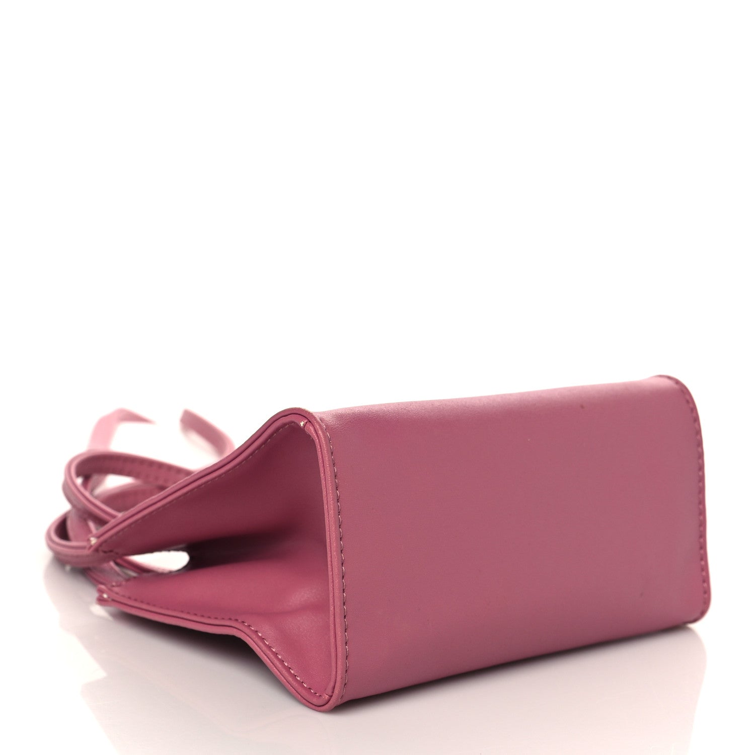 Telfar Vegan Leather Small Shopping Bag Corned Beef 4 of 9