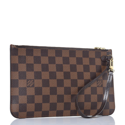 Louis Vuitton Damier Ebene Neverfull MM GM Pochette 3 of 8