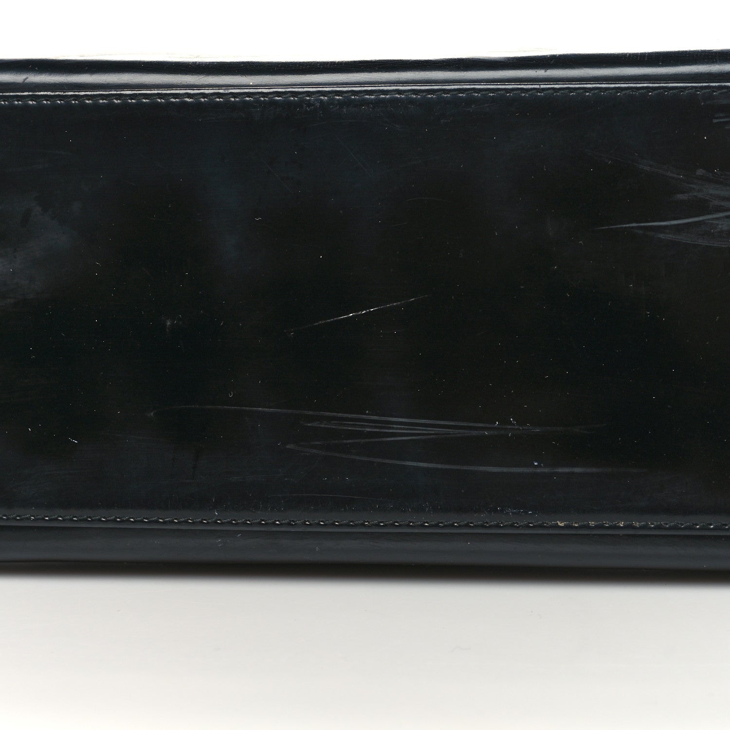 Christian Dior Glazed Calfskin Medium Lady Dior Black 12 of 15