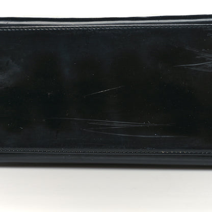 Christian Dior Glazed Calfskin Medium Lady Dior Black 12 of 15