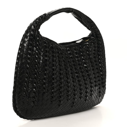 Bottega Veneta Nappa Intrecciato Medium Tornabuoni Hobo Black 3 of 9