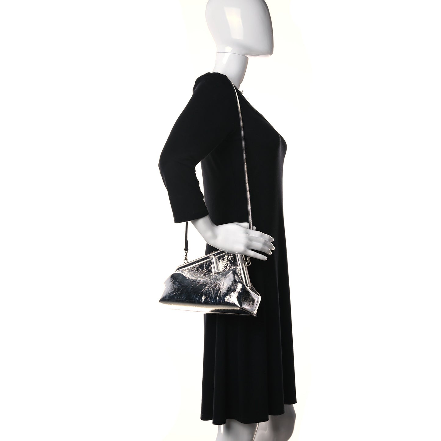 Rock Millenium Small Fendi First Argento