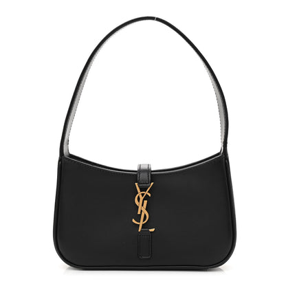 Saint Laurent Smooth Calfskin Le 5 A 7 Mini Hobo Black 1 of 8