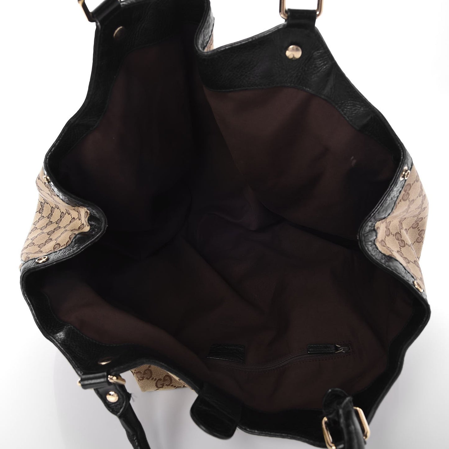 Monogram Large Sukey Tote Beige Ebony Black