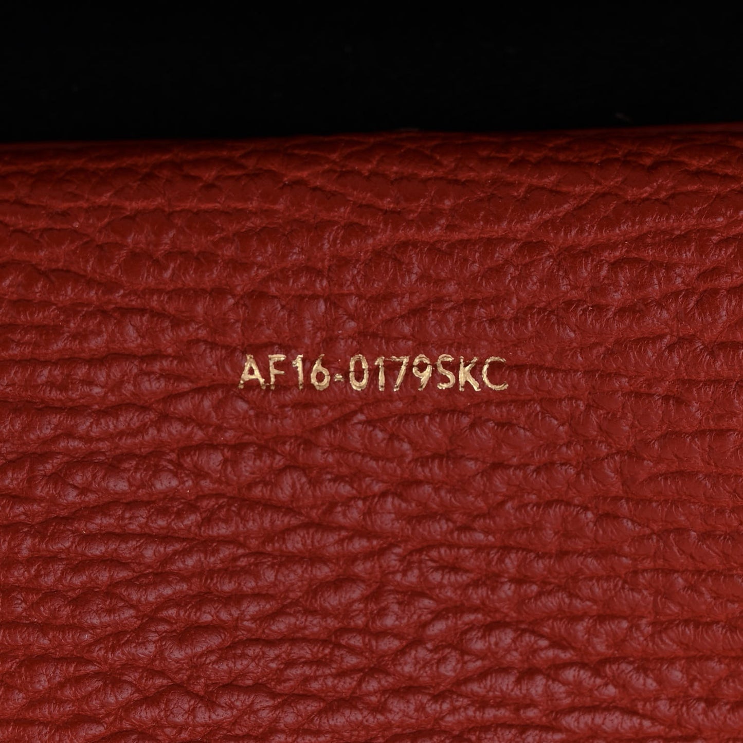 Textured Calfskin Medium Pashli Satchel Crimson