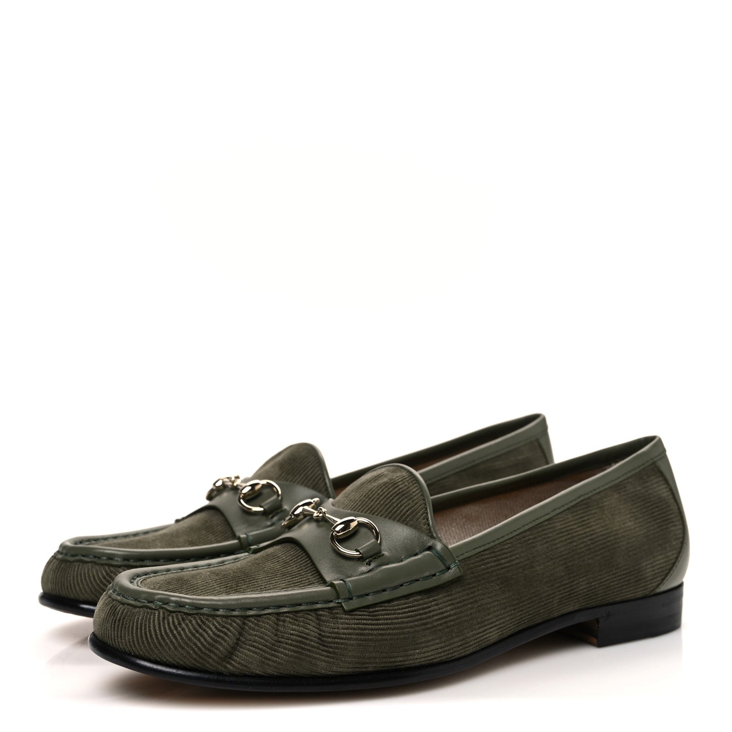 Corduroy Womens 1953 Horsebit Loafers 40 Sweet Military