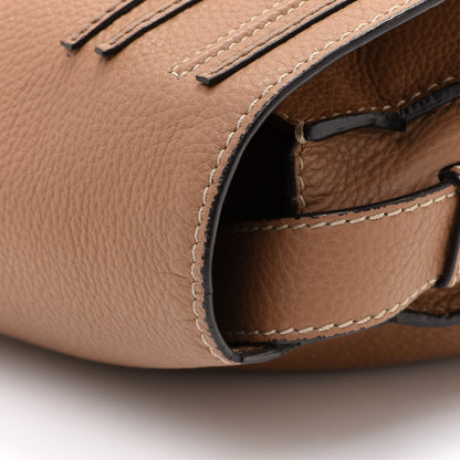 Chloe Calfskin Medium Marcie Round Crossbody Bag Nut 14 of 19