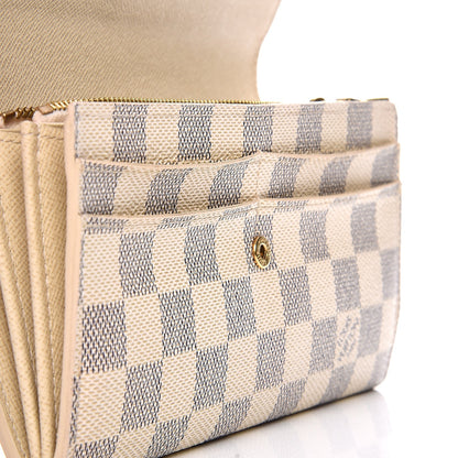 Louis Vuitton Damier Azur Sarah Wallet 13 of 13