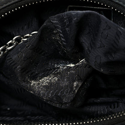 Prada Nylon Re-Edition 2005 Shoulder Bag Black 10 of 11