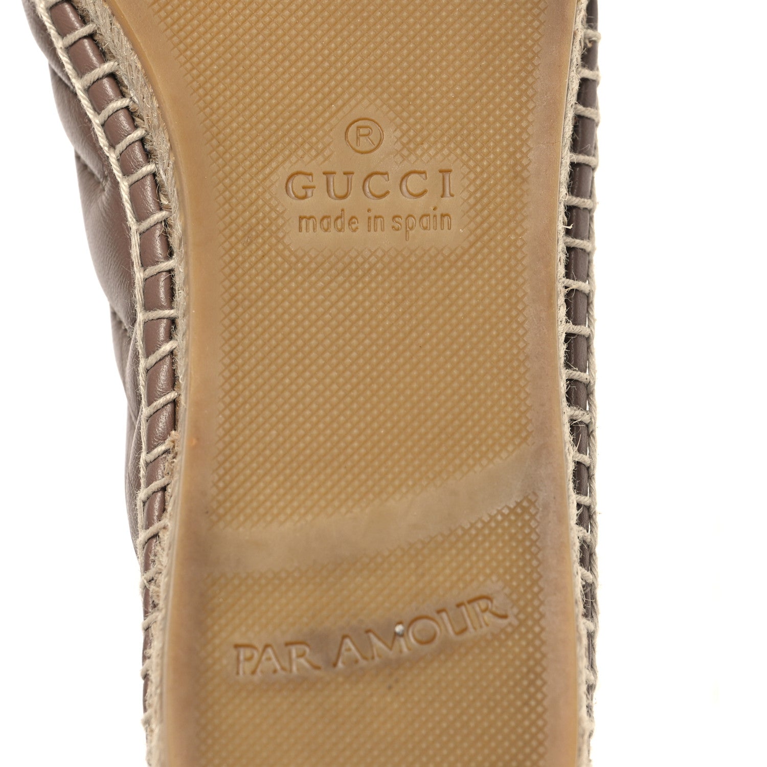 Gucci Nappa Matelasse GG Marmont Espadrilles 36 Porcelain Rose 6 of 9