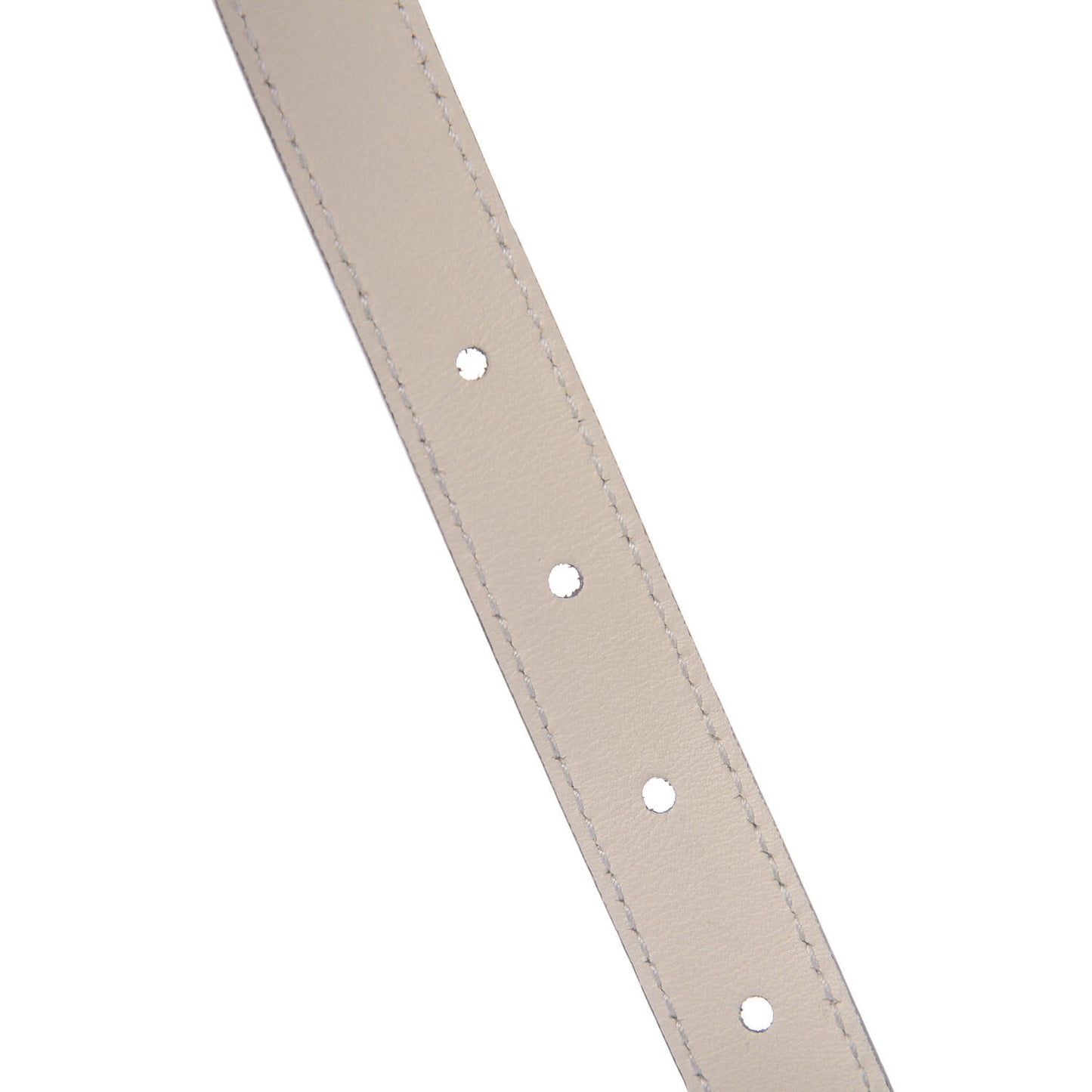 Calfskin Double G 20mm Belt 85 34 Mystic White