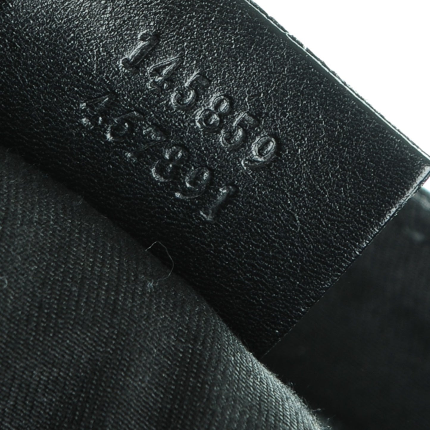 Monogram Medium Double Buckle Flap Messenger Bag Black