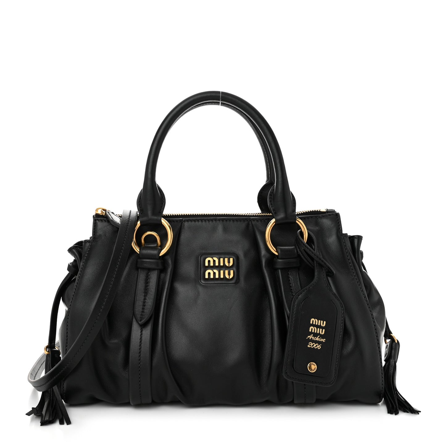 Nappa Joie Satchel Black
