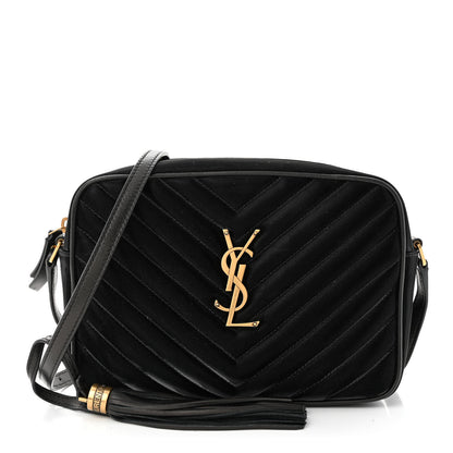 Saint Laurent Nylon Matelasse Monogram Lou Camera Bag Black 1 of 12