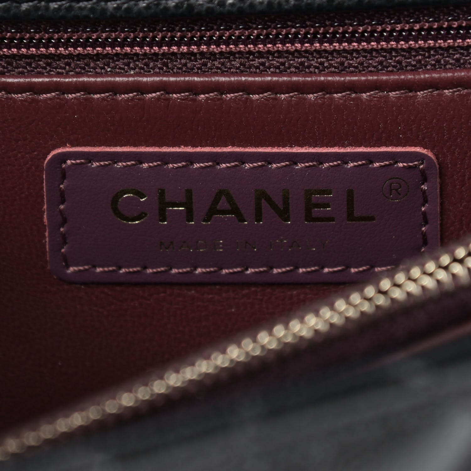 Chanel Caviar Quilted Small Coco Handle Flap Black 6 of 8