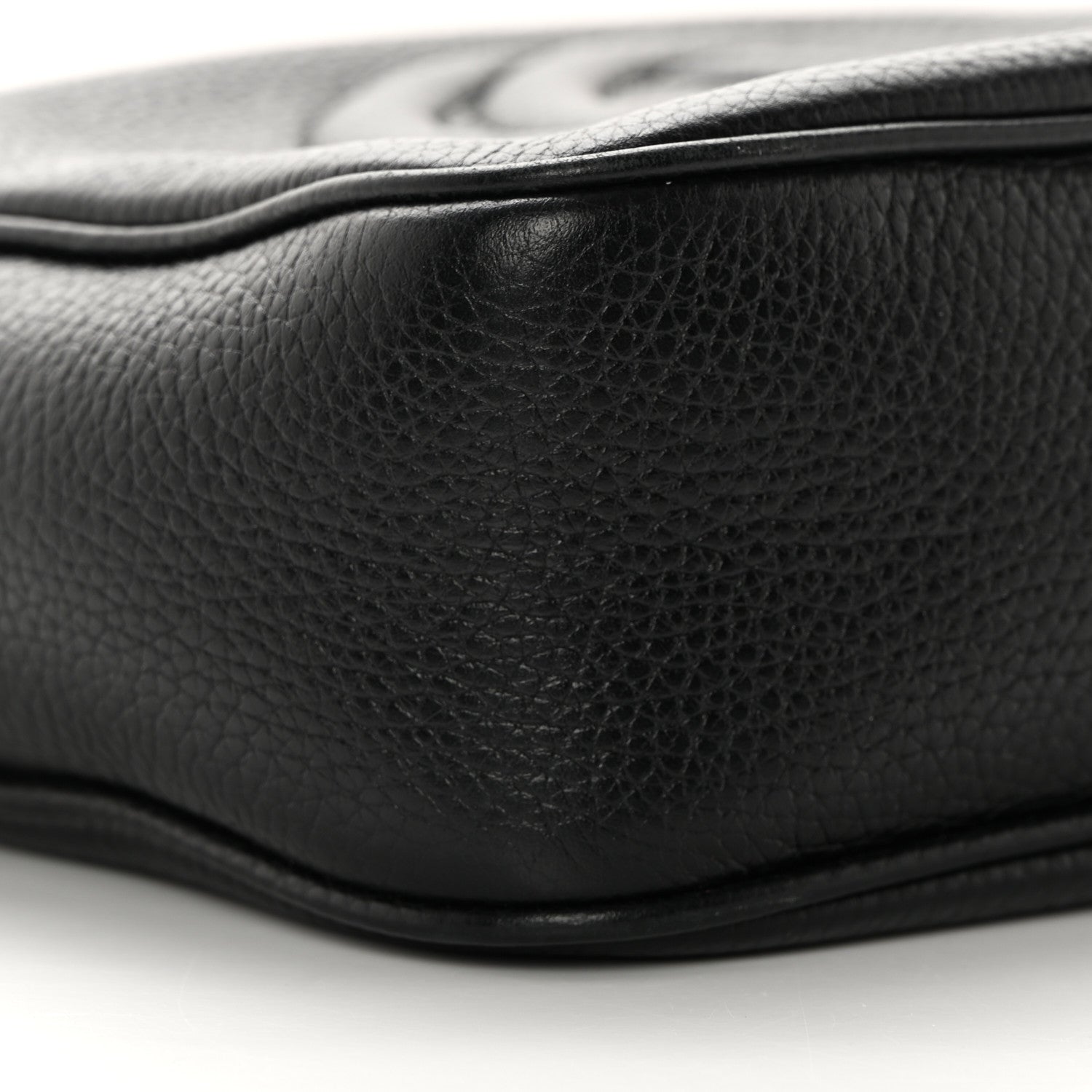 Gucci Pebbled Calfskin Small Soho Disco Bag Black 9 of 13