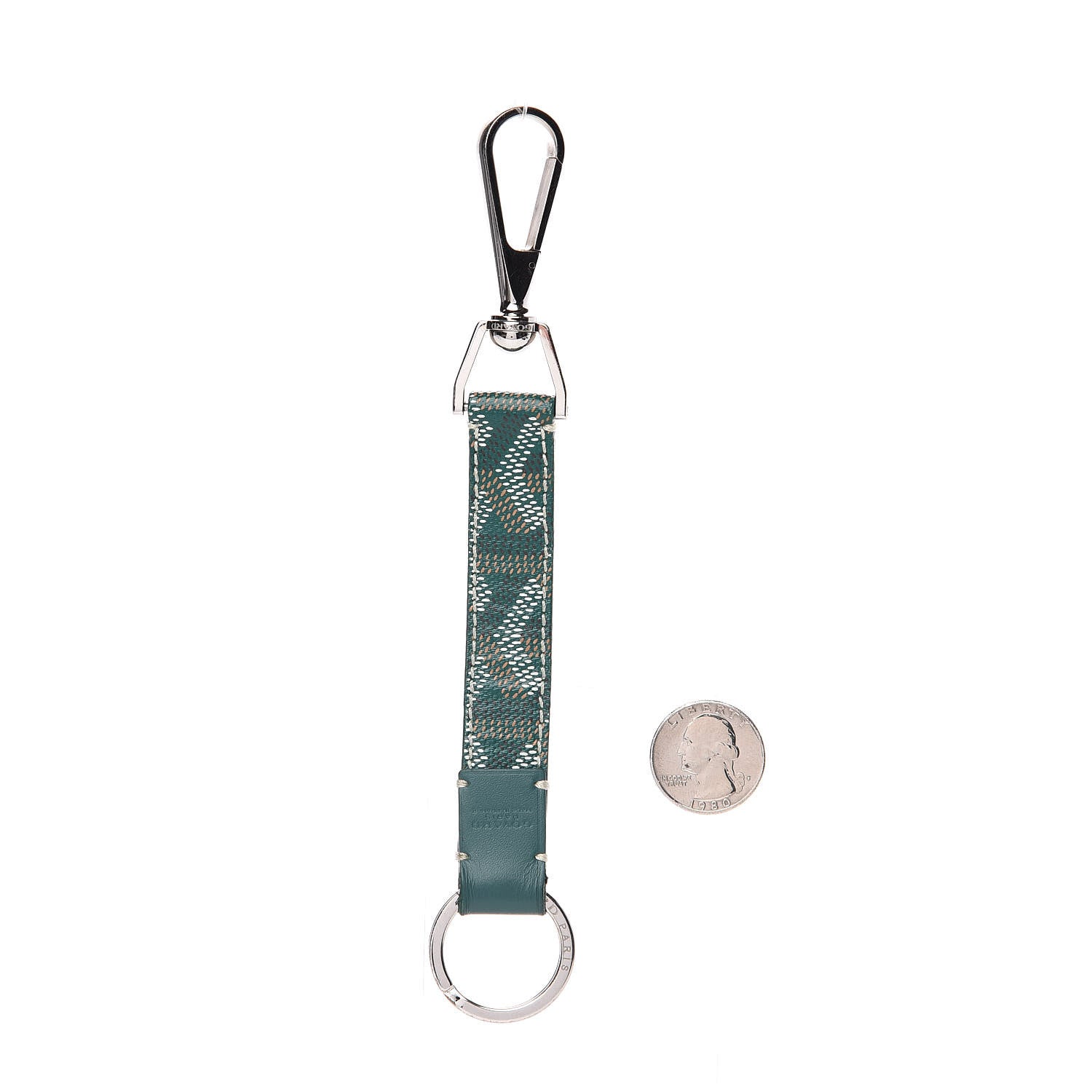 Goyard Goyardine Key Holder Green 2 of 4