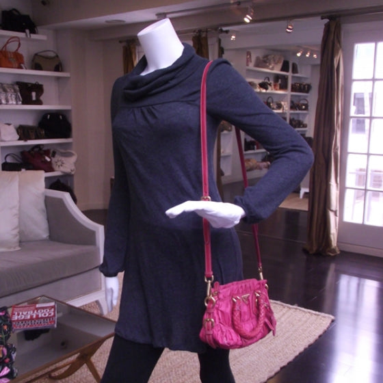 Tessuto Nylon Gaufre Peonia