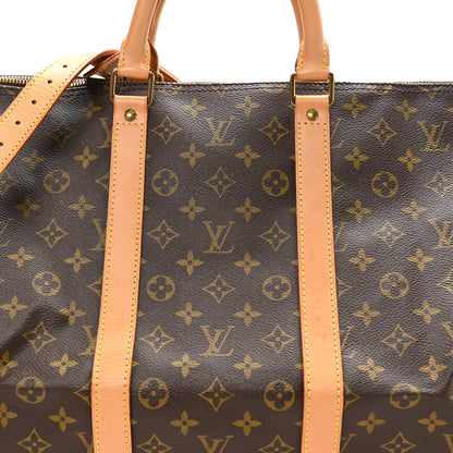 Louis Vuitton Monogram Keepall Bandouliere 55 7 of 9