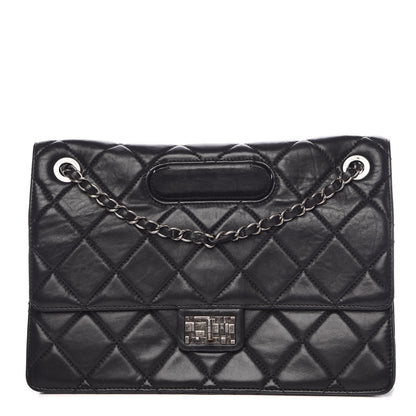 Chanel Washed Lambskin Jumbo Take Away Flap Black 1 of 11