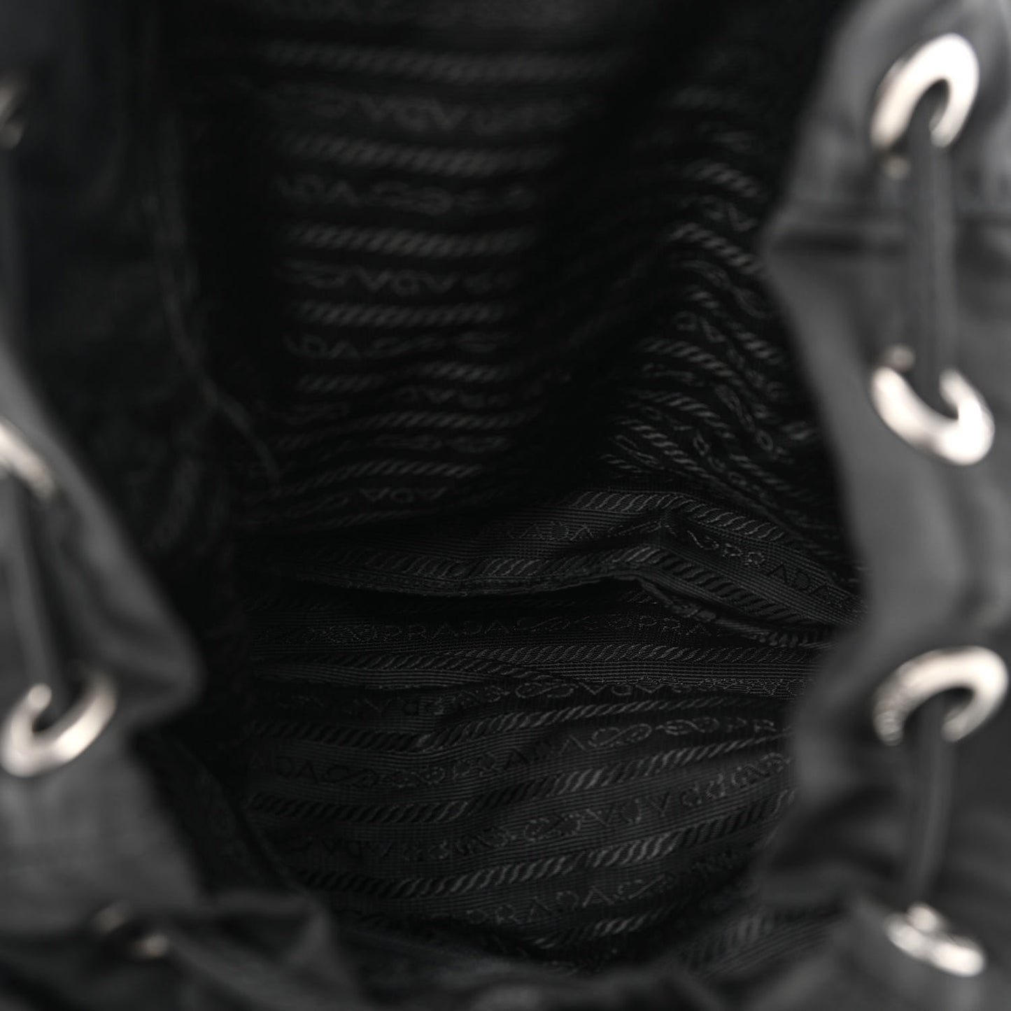 Tessuto Nylon Vela Small Backpack Black