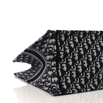 Christian Dior Oblique Book Tote Blue Multicolor 7 of 8