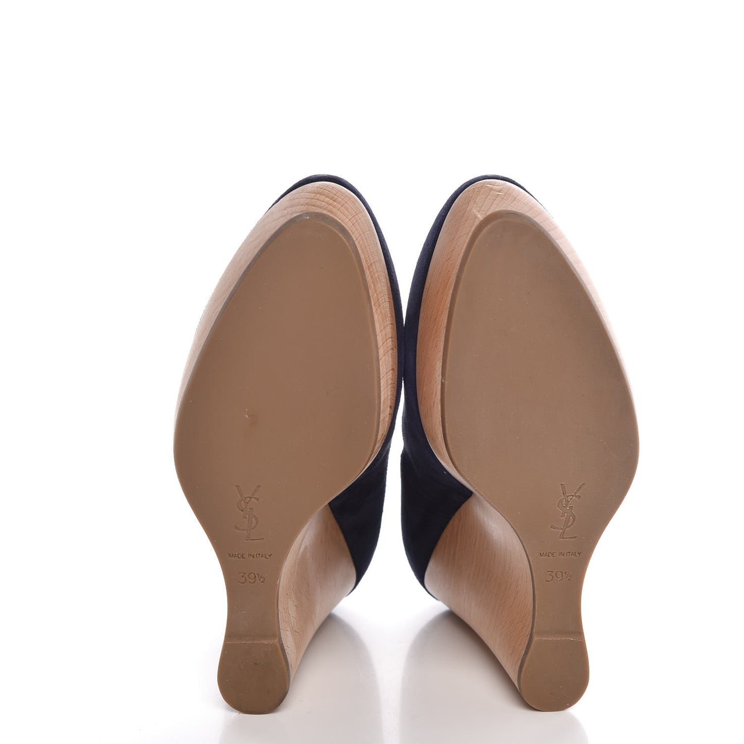 Scamosciato Myrna 140 Platform Wedge 39.5 Navy