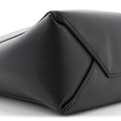 Celine Grained Calfskin Small Vertical Cabas Black 8 of 11