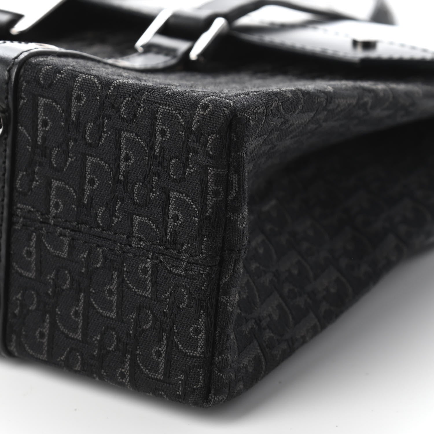 Christian Dior Monogram Street Chic Shoulder Bag Black 7 of 7