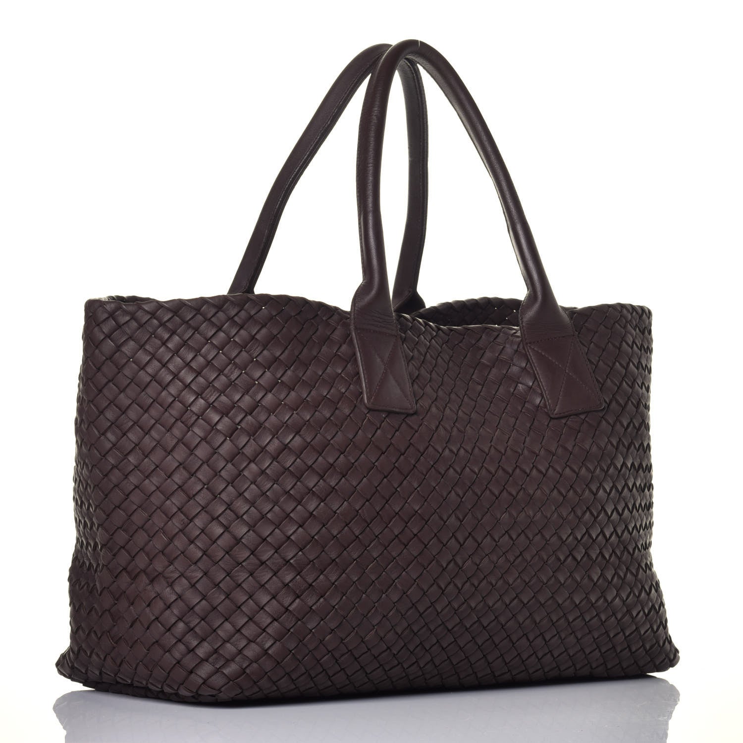 Bottega Veneta Nappa Intrecciato Medium Cabat Ebano 3 of 8