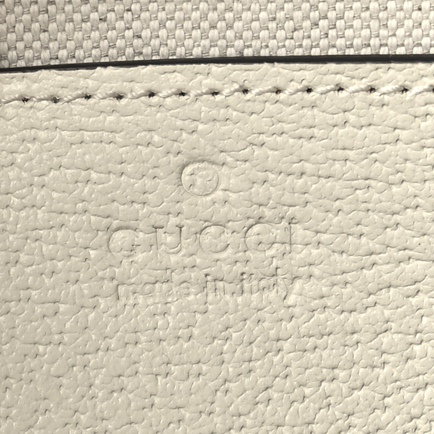 Gucci GG Supreme Monogram Textured Calfskin Web Small Ophidia Camera Bag Beige Ebony Mystic White 6 of 12