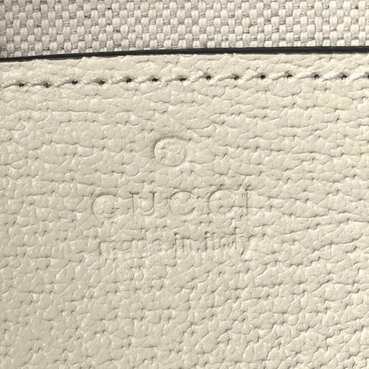 Gucci GG Supreme Monogram Textured Calfskin Web Small Ophidia Camera Bag Beige Ebony Mystic White 6 of 12