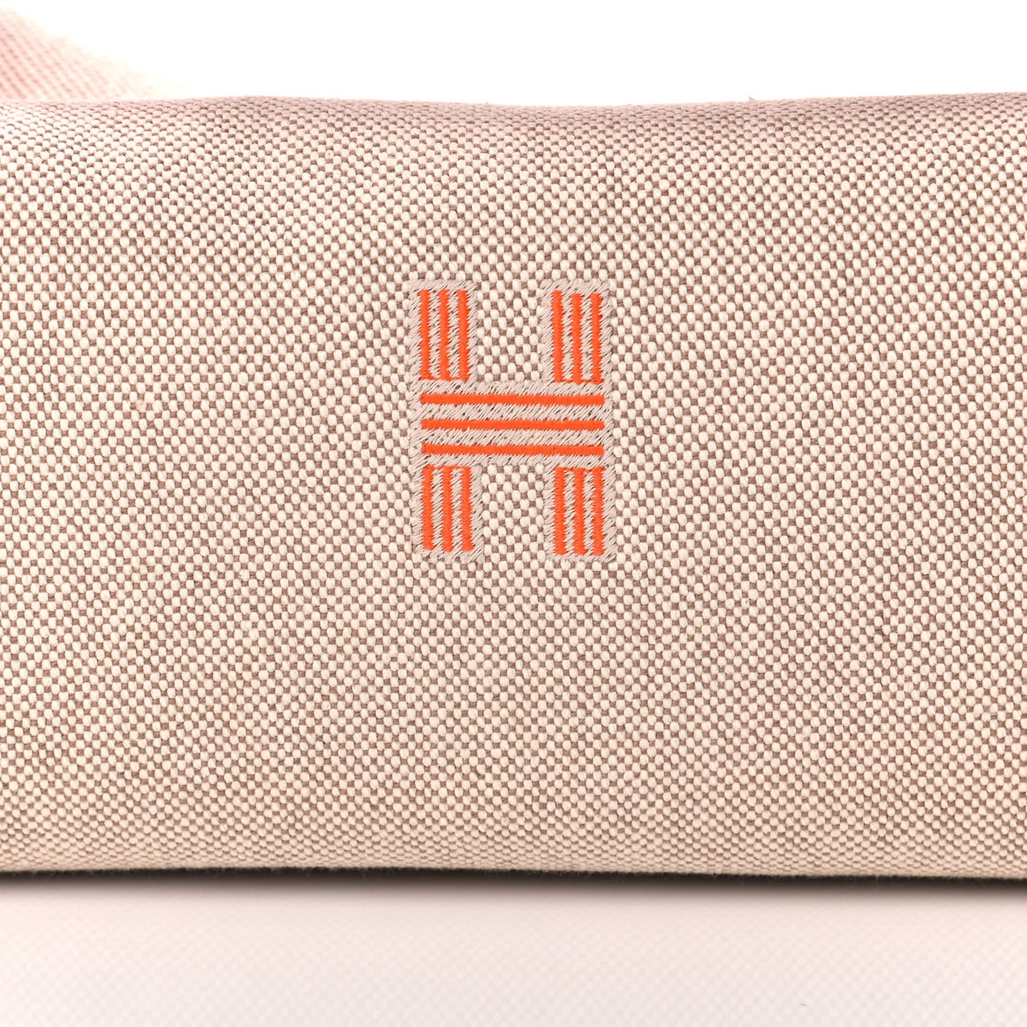 Canvas Small Bride-A-Brac Pouch Natural Orange