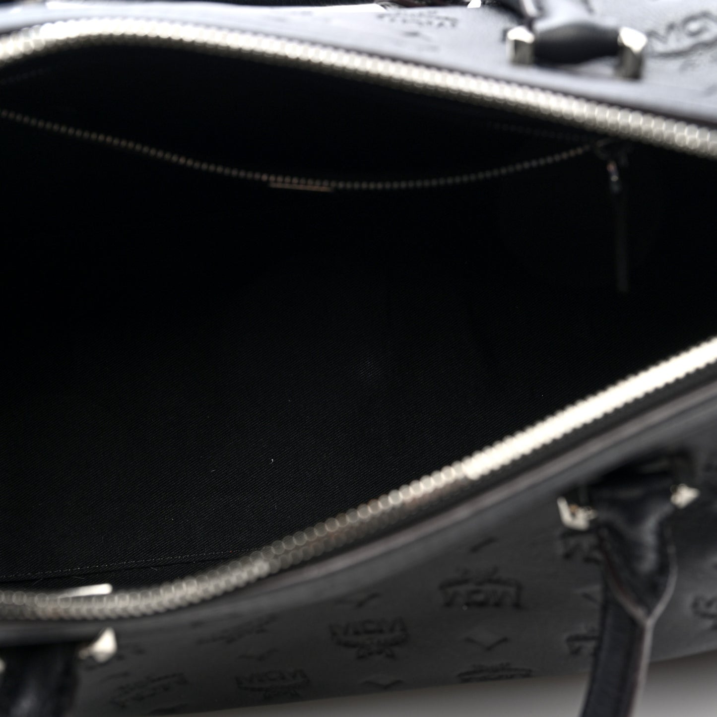 Calfskin Ottomar Monogram Essential Boston Bag Black