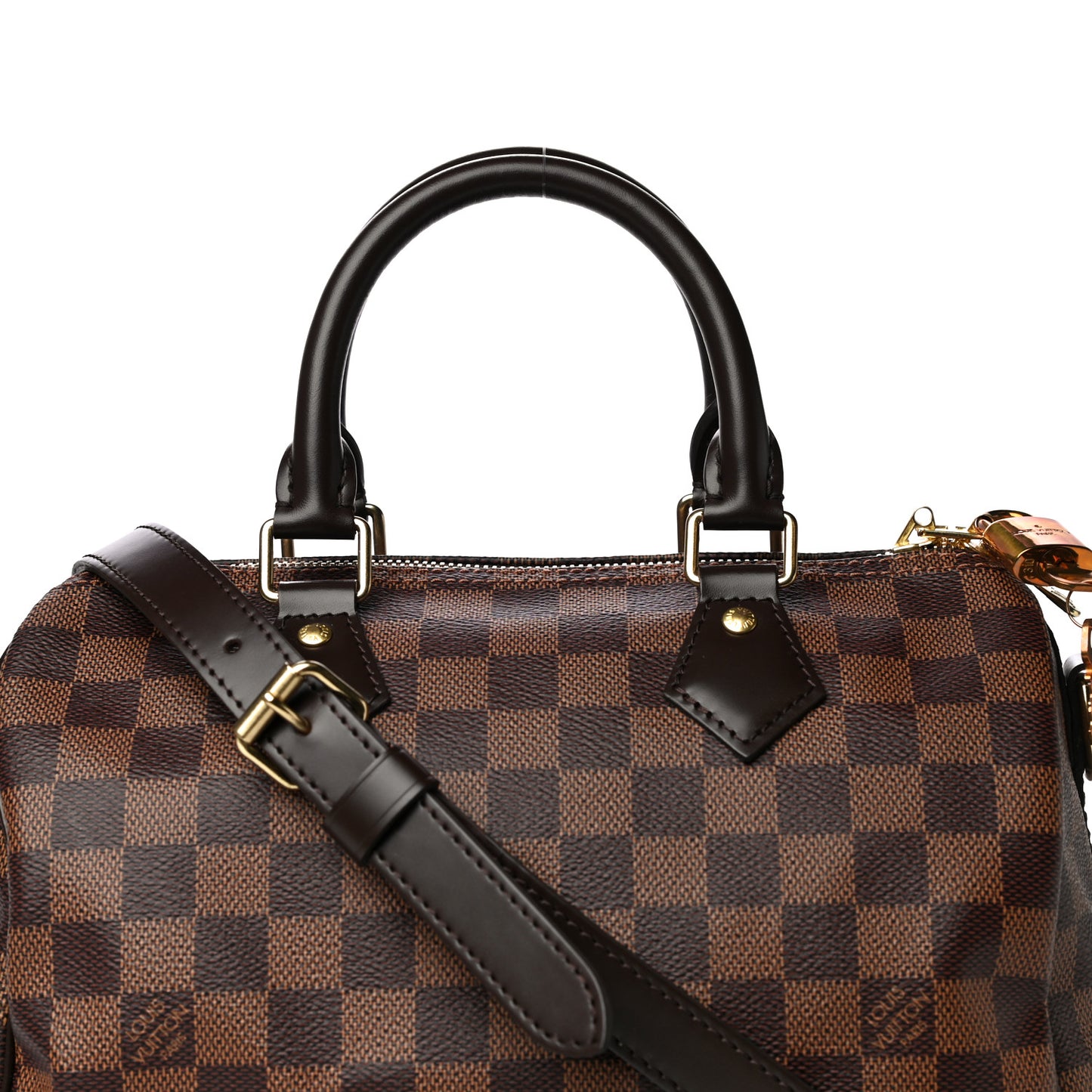 Damier Ebene Speedy Bandouliere 25