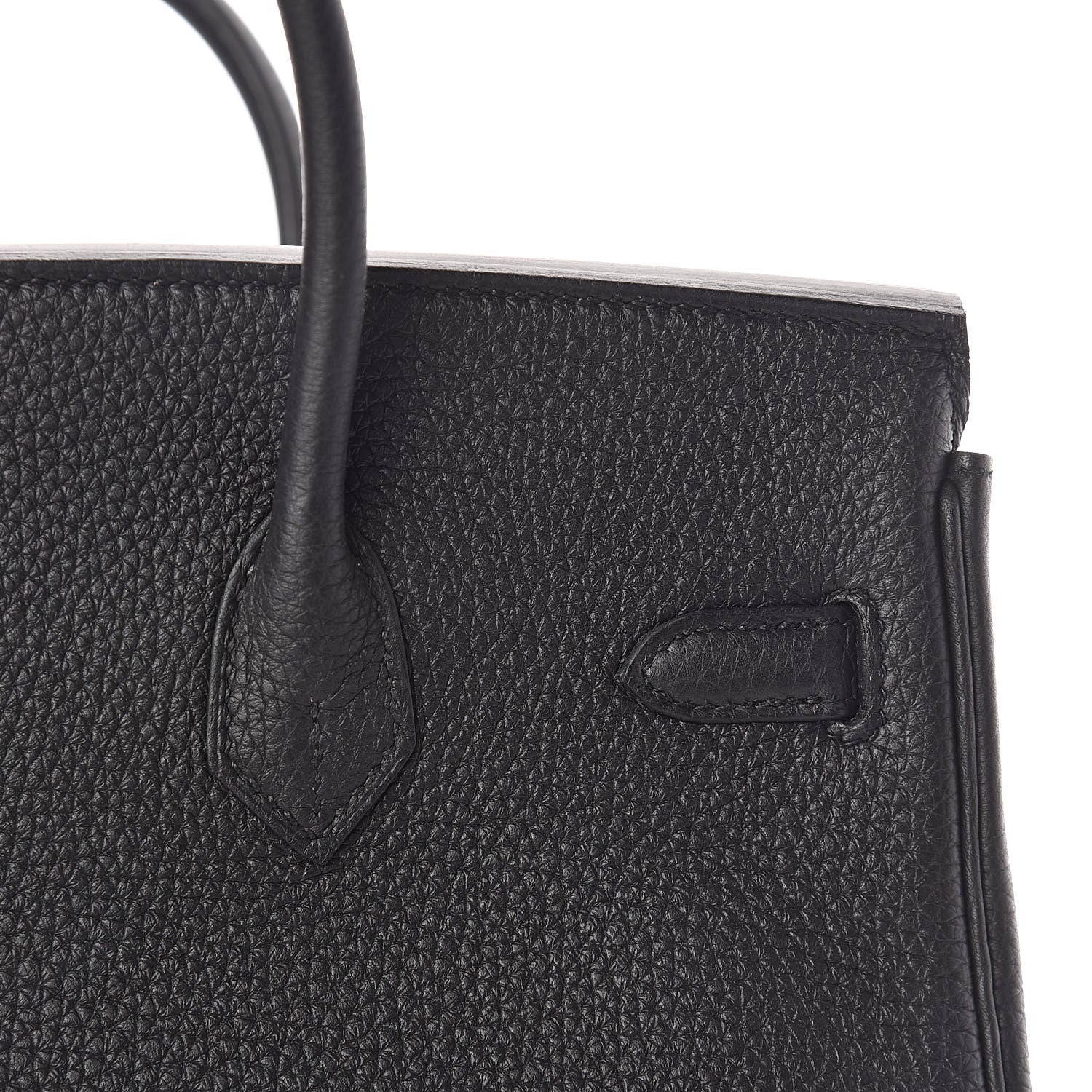Hermes Togo Birkin 25 Black 14 of 34