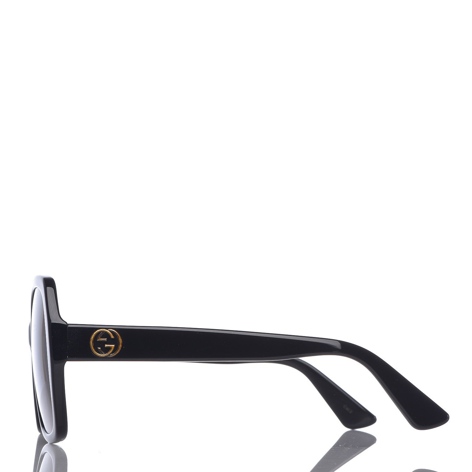 Gucci Acetate Square Frame GG0096S Sunglasses Black 3 of 7