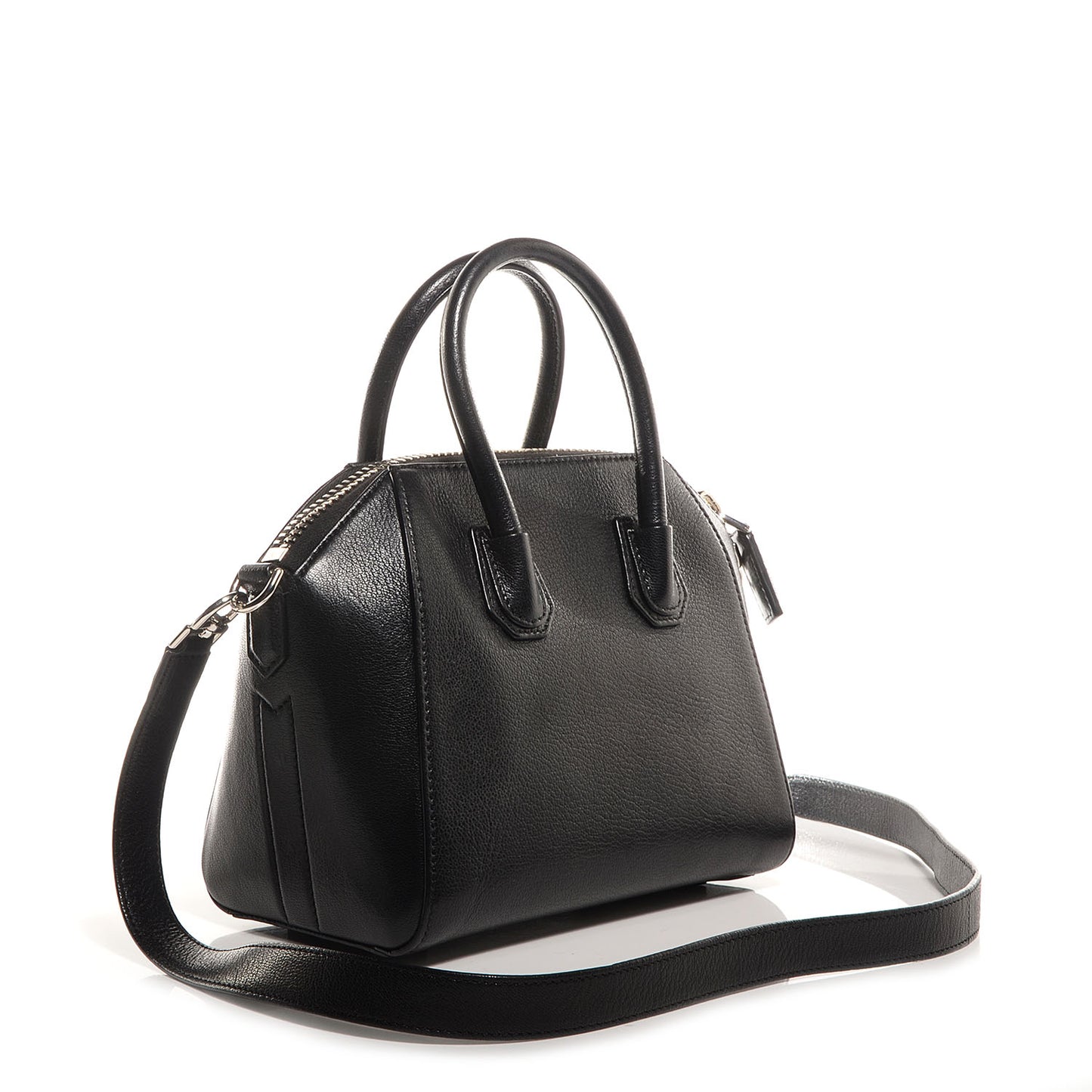 Sugar Goatskin Mini Antigona Black