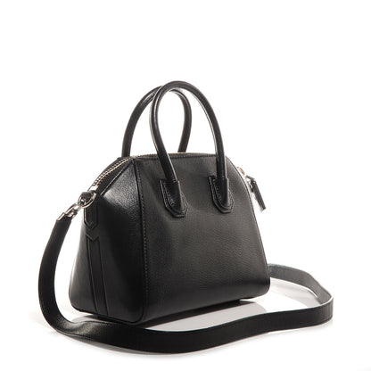 Givenchy Sugar Goatskin Mini Antigona Black 3 of 9