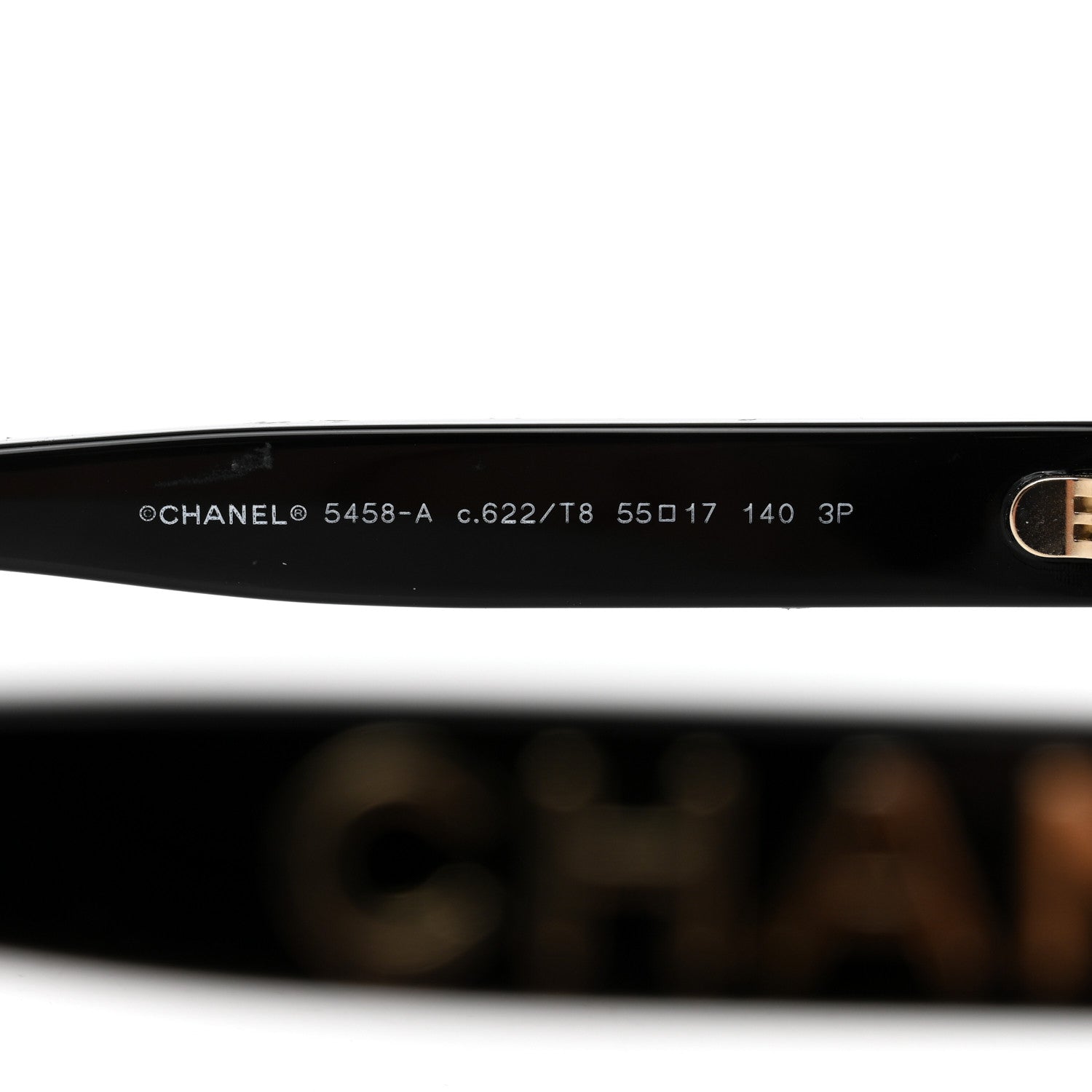 Chanel Acetate Pantos Logo Sunglasses 5458-A Black 5 of 7