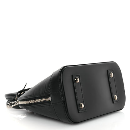 Louis Vuitton Epi Alma BB Black 4 of 9