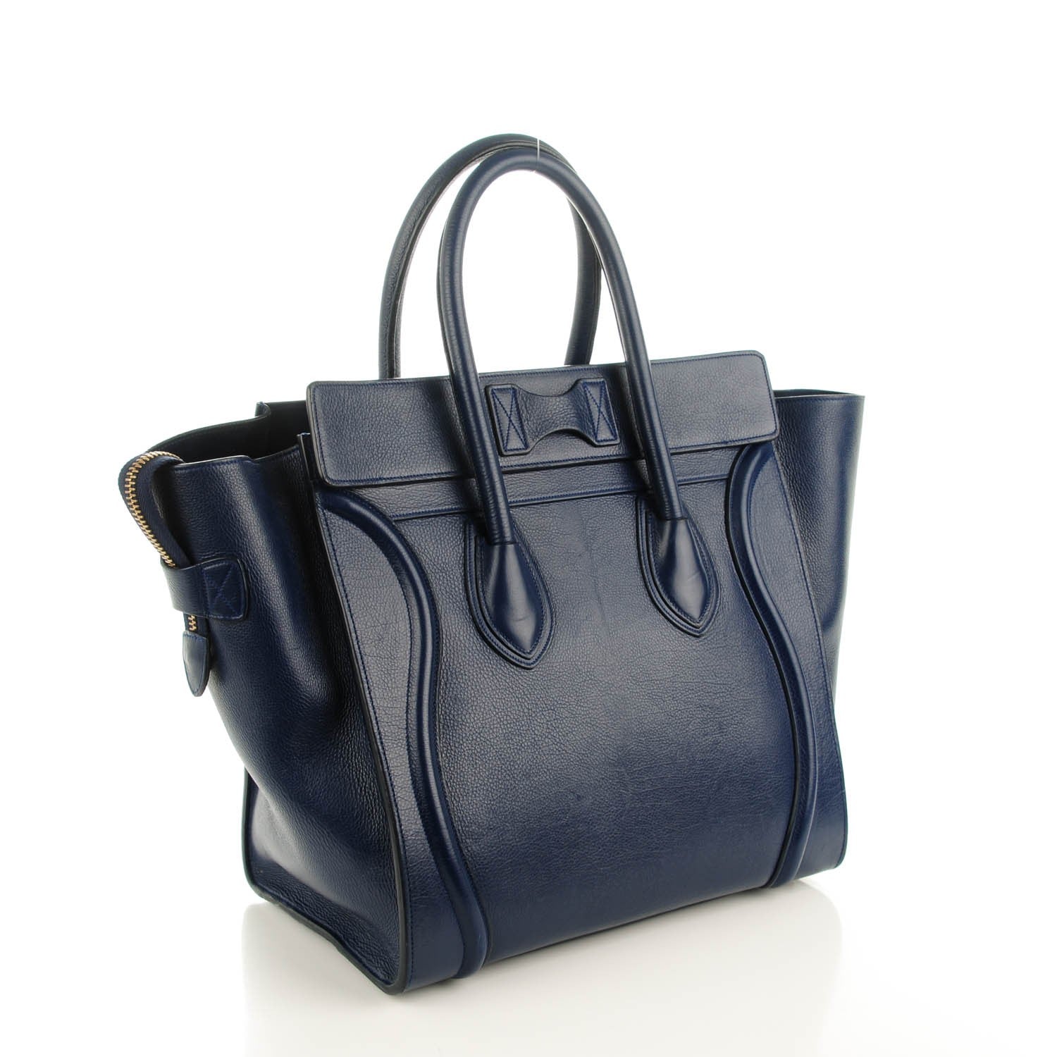 Celine Baby Calfskin Mini Luggage Ink 3 of 7