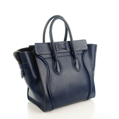 Celine Baby Calfskin Mini Luggage Ink 3 of 7