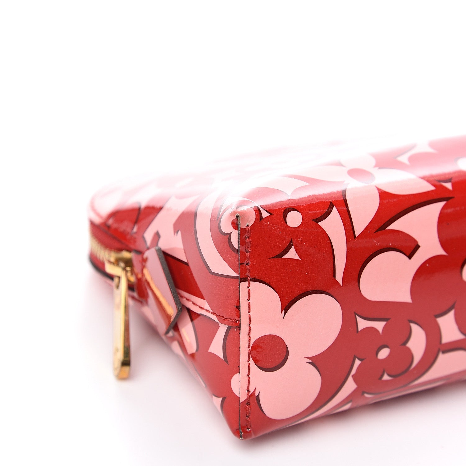 Louis Vuitton Patent Sweet Monogram Cosmetic Pouch Pomme D’Amour 6 of 7
