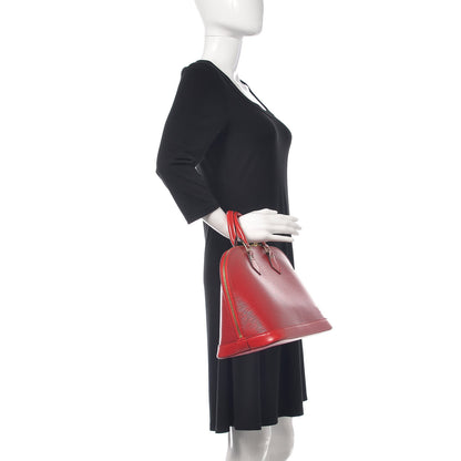 Louis Vuitton Epi Alma PM Castillan Red 2 of 12