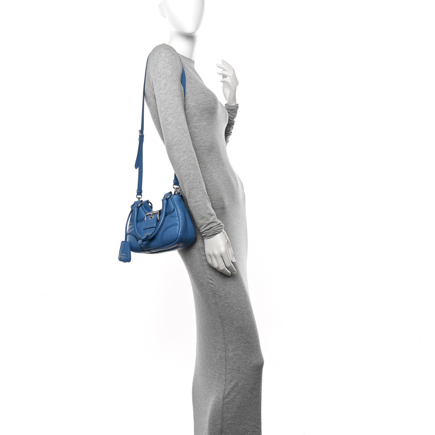 Prada Nappa Soft Padded Re-Edition 2002 Moon Bag Onda 2 of 10