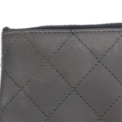 Chanel Calfskin Stitched Large Hobo Grey 12 of 13