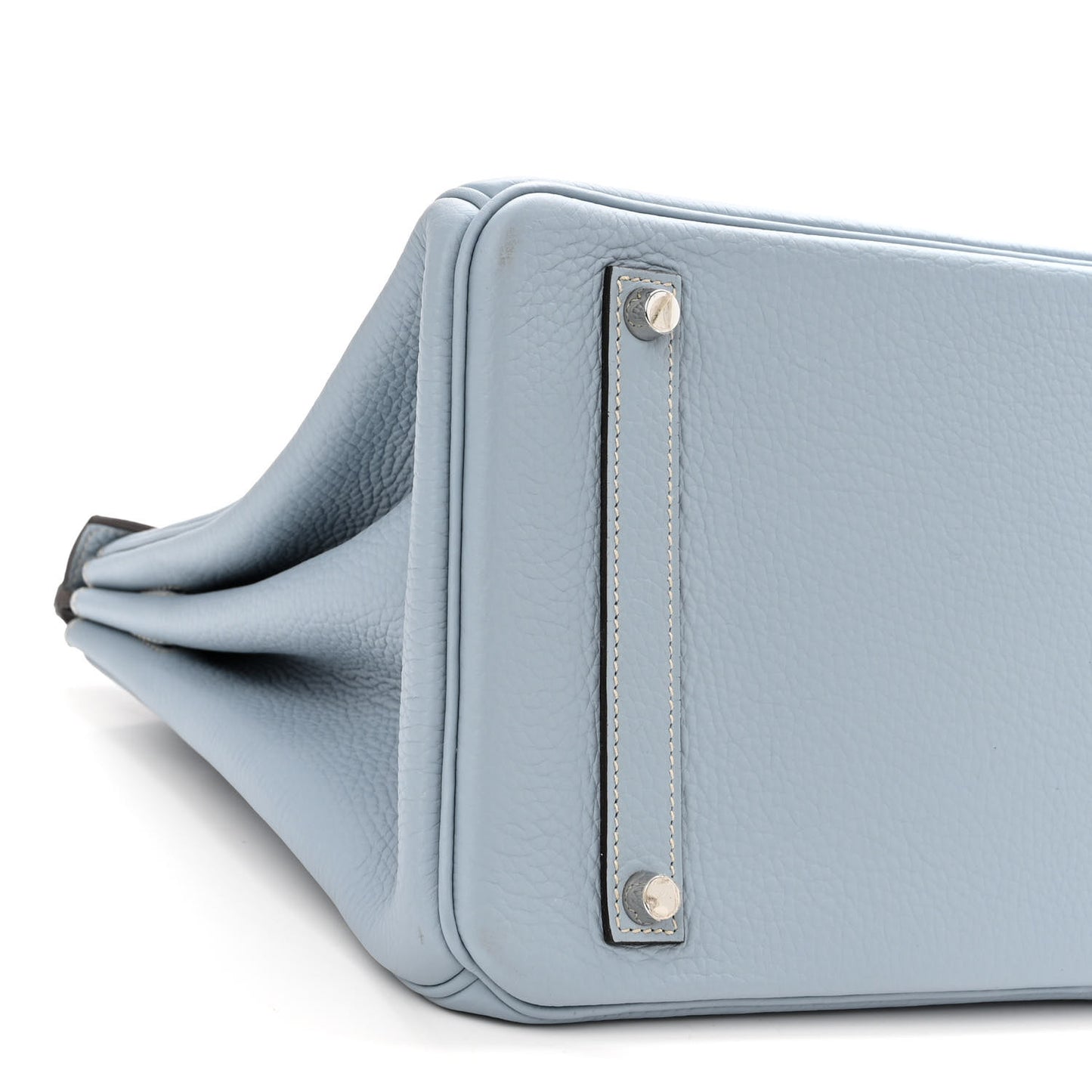 Togo Birkin 35 Bleu Lin