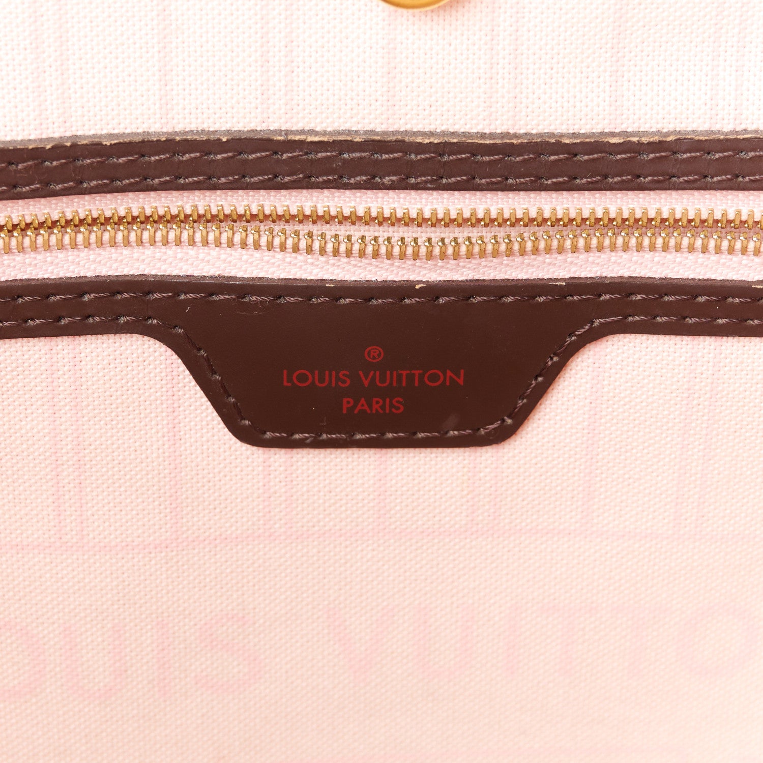 Louis Vuitton Damier Ebene Neo Neverfull MM Rose Ballerine 7 of 12