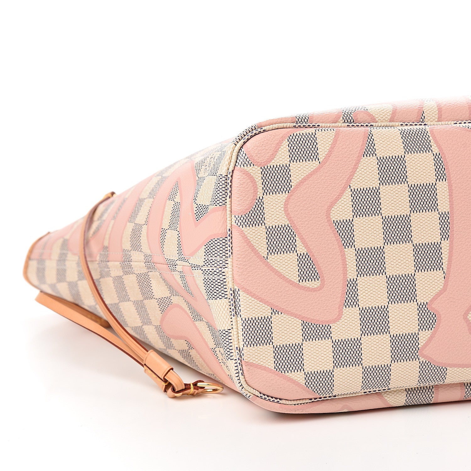 Louis Vuitton Damier Azur Tahitienne Neverfull MM 8 of 11
